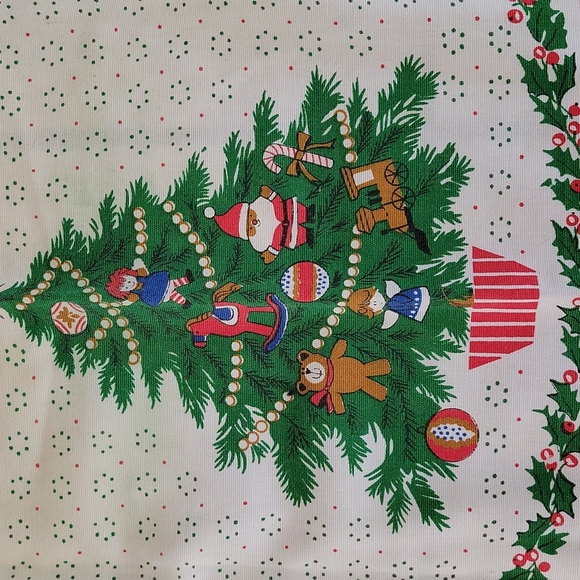 Vintage Christmas apron - Picture 2 of 3